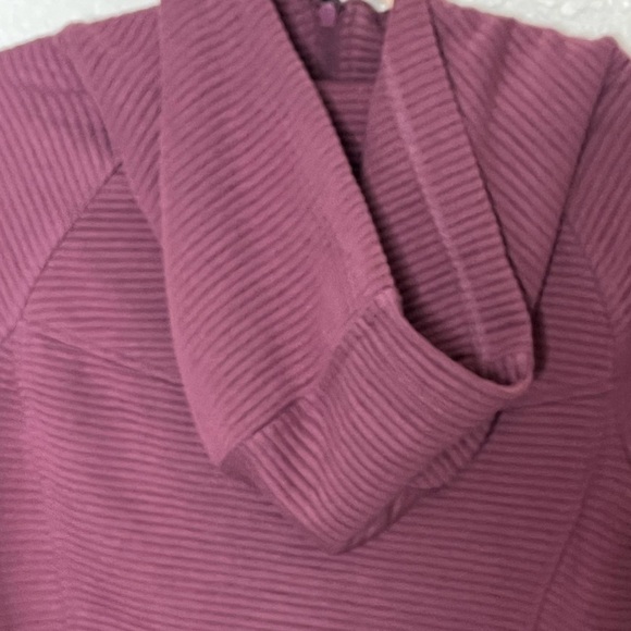 te verde Dusty Rose Zip Up Hooded Jacket Sz Small - Picture 8 of 10